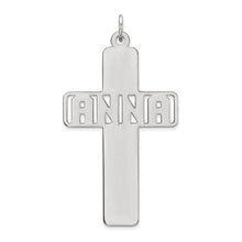 Cross Nameplate Necklace