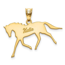 Horse Charm With Name For Your Pet