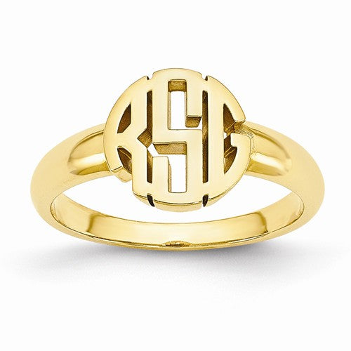 Monogram Ring